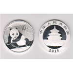 Cina 10 Yuan Panda 1 oz 2015 AG Bu