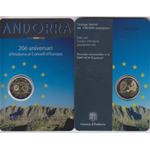 Andorra 2€ Ammissione al Consiglio d'Europa 2014 CN Bu