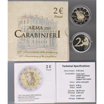 Italia 2 € 200° Ann. Fondazione Arma Carabinieri 2014 CN Fs